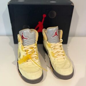 OFF WHITE JORDAN 5 SP’ ‘SAIL’